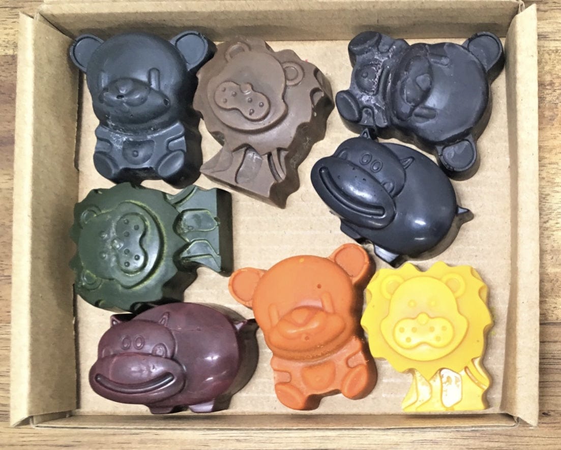 Eco Crayons 3 Plus Eco Crayons - Animals