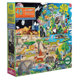 eeBoo 4 Plus 48 Pc Giant Puzzle - Within the Biome