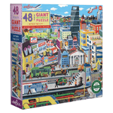 eeBoo 4 Plus 48 Pc Giant Puzzle - Within The City