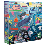eeBoo 4 Plus 48 Pc Giant Puzzle - Within The Sea