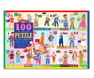 100 Pc Puzzle - Children of the World