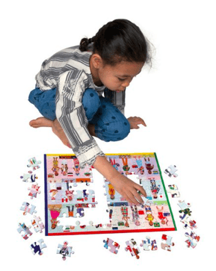 100 Pc Puzzle - Children of the World