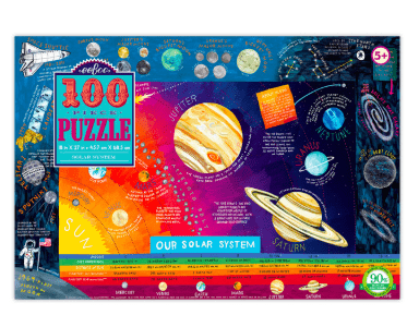 100 Pc Puzzle - Solar System