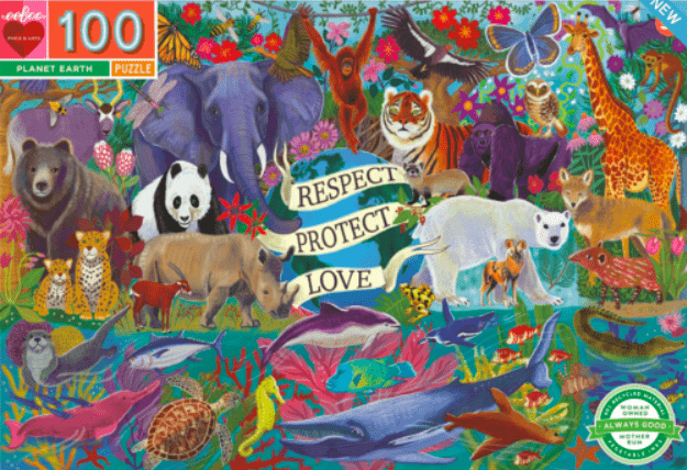 100 Pc Puzzle - Planet Earth