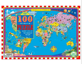 100 Pc Puzzle - World Map