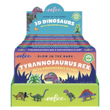 eeBoo 5 Plus 3D Glow in the Dark Dinosaurs