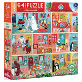 eeBoo 5 Plus 64 Pc Puzzle - Koala House