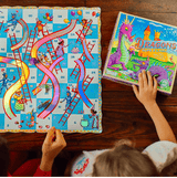 eeBoo 5 Plus Dragons Slips & Ladders
