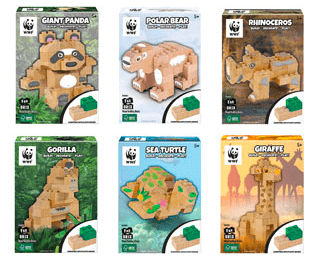 FabBrix 5 Plus Animal Building Sets