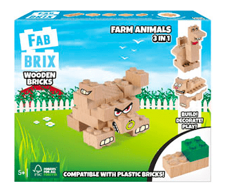 FabBrix 5 Plus Farm Animals
