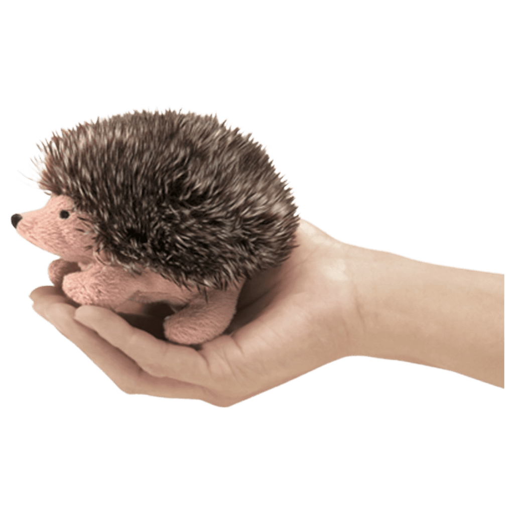 Folkmanis 3 Plus Finger Puppet - Hedgehog