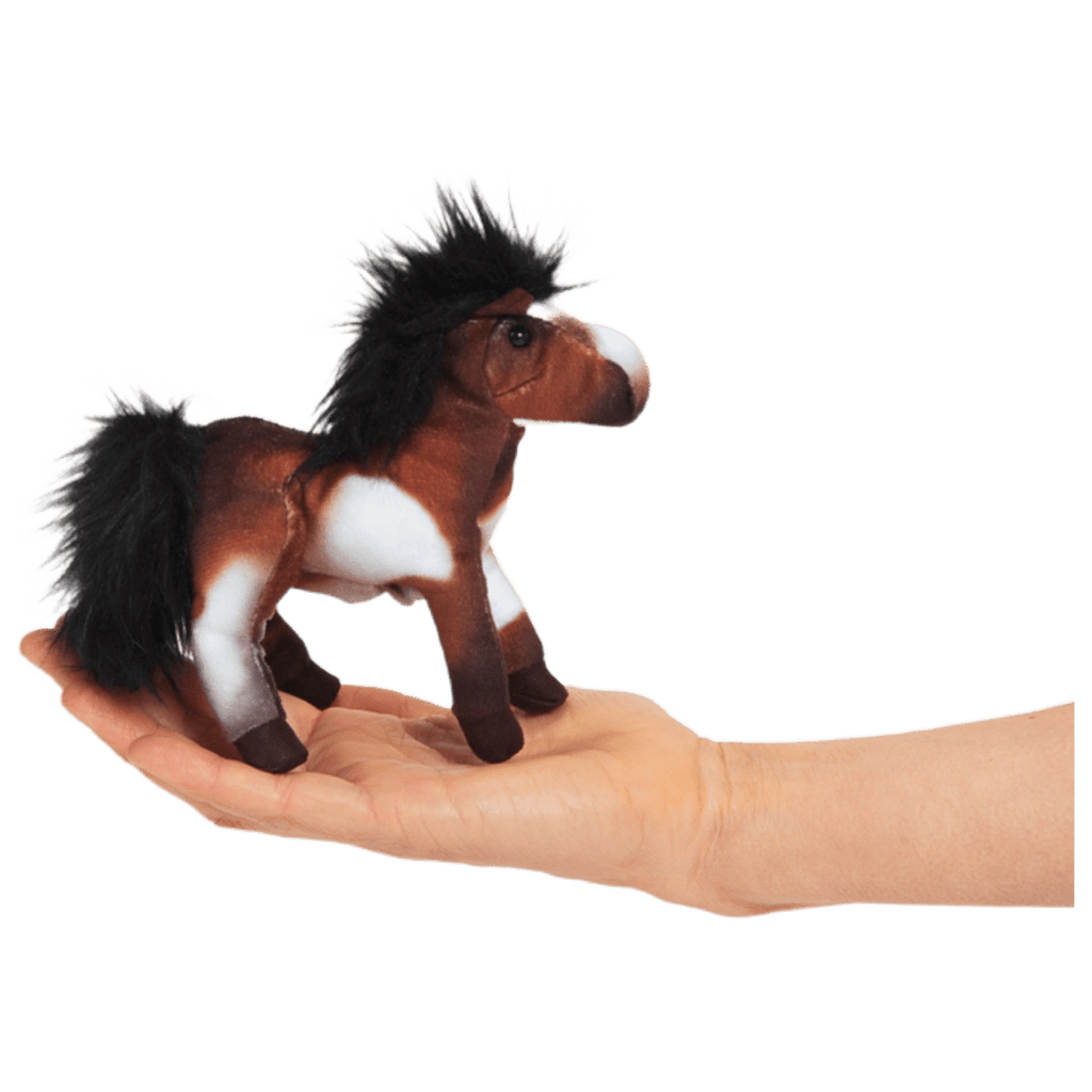 Folkmanis 3 Plus Finger Puppet - Horse