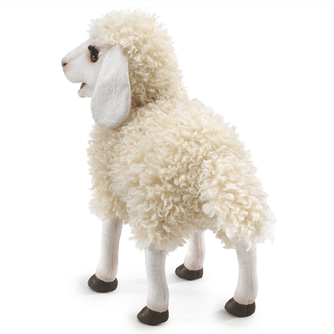 Folkmanis 3 Plus Hand Puppet - Animal - Woolly Sheep