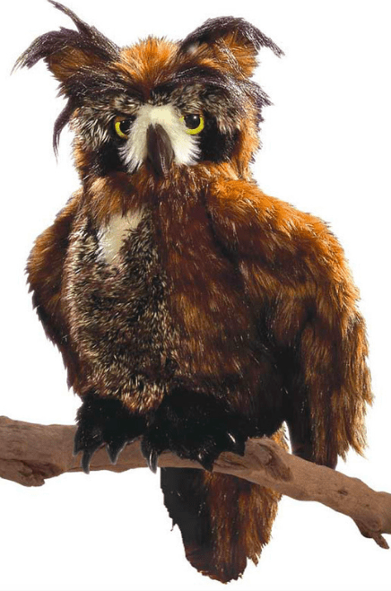 Hand Puppet - Bird - Great Horned Owl