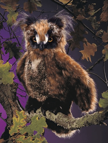 Hand Puppet - Bird - Great Horned Owl