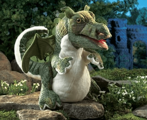 Hand Puppet -  Baby Dragon