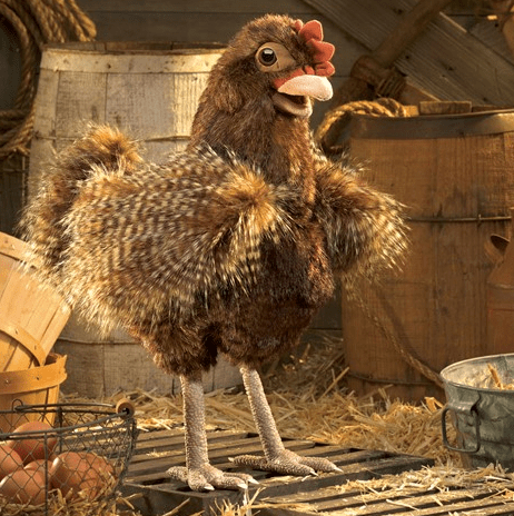 Hand Puppet - Hen