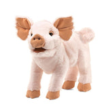 Folkmanis 3 Plus Hand Puppet - Farm Animal - Piglet