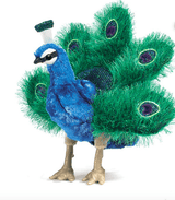 Hand Puppet - Peacock