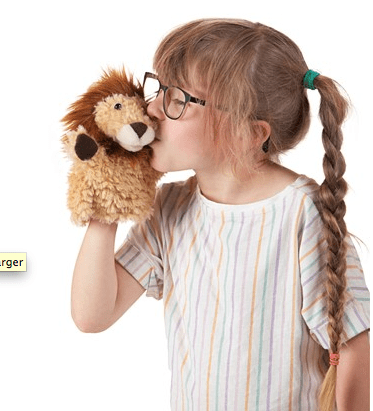 Hand Puppet - Smal Lion