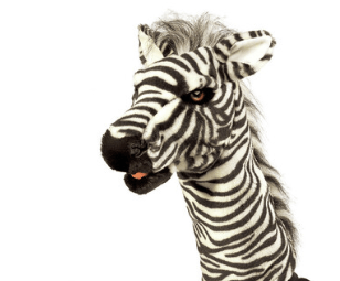 Stage Puppet - Zebra