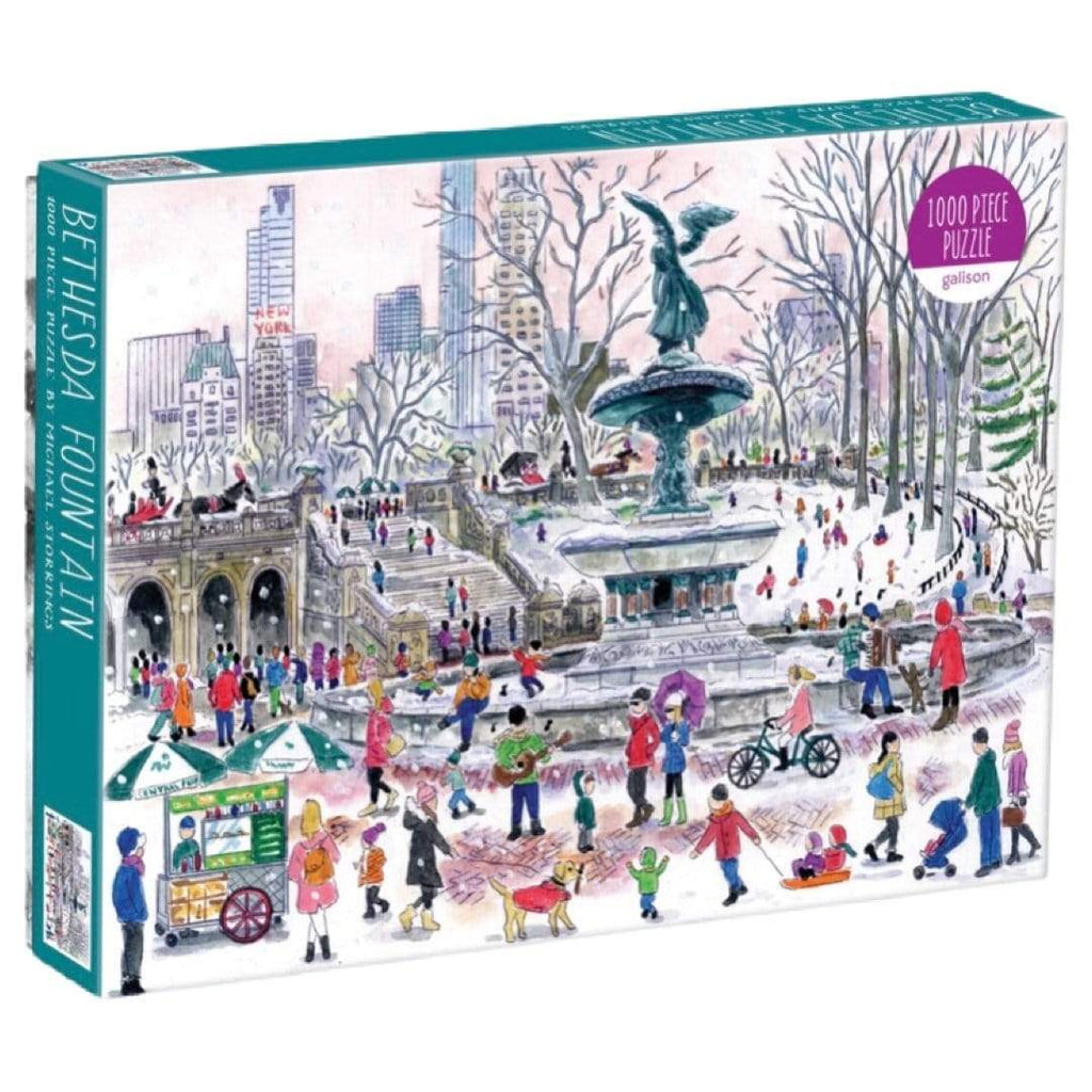 Galison 10 Plus 1000 Pc Puzzle - MS Bethesda Fountain