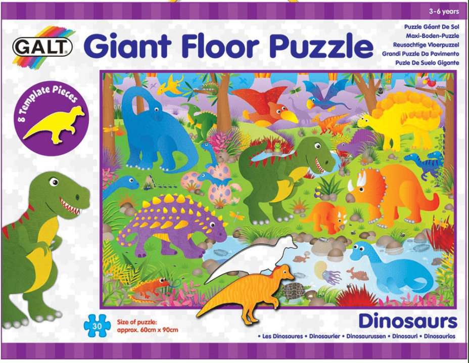 Puzzle - Giant Floor - 30pc Dinosaurs