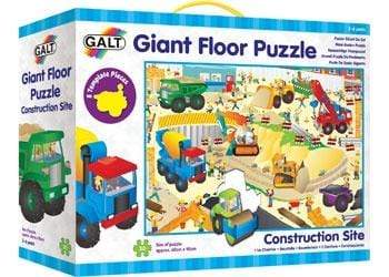 Puzzle - Giant Floor - 30pc Construction Site