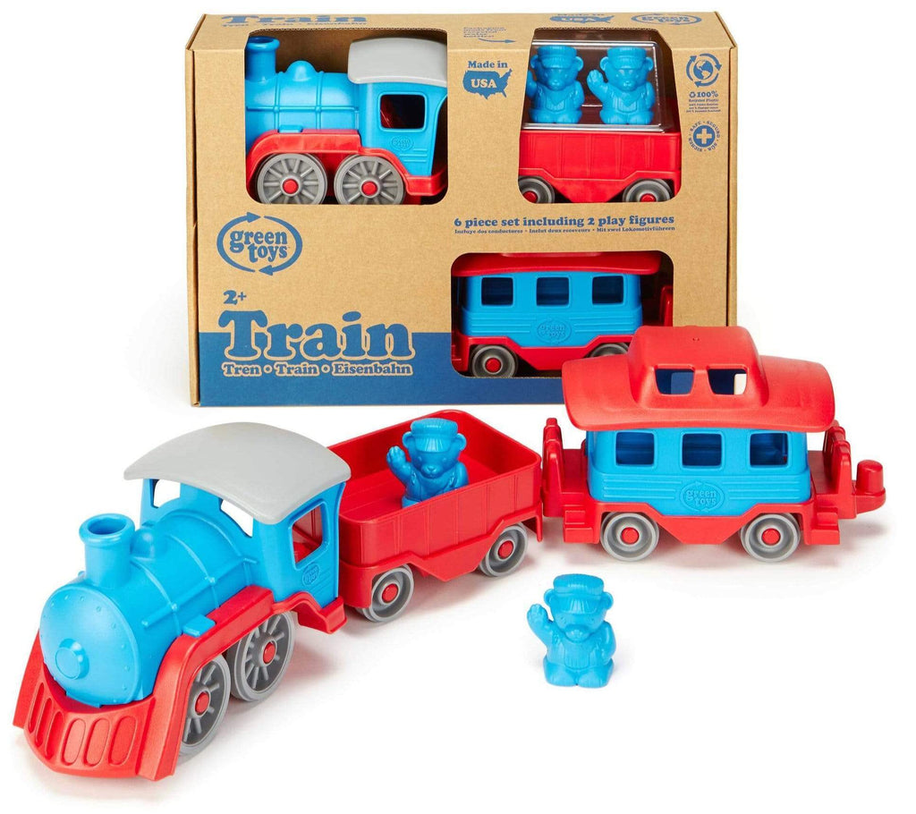 Green Toys 2 Plus Train - Blue