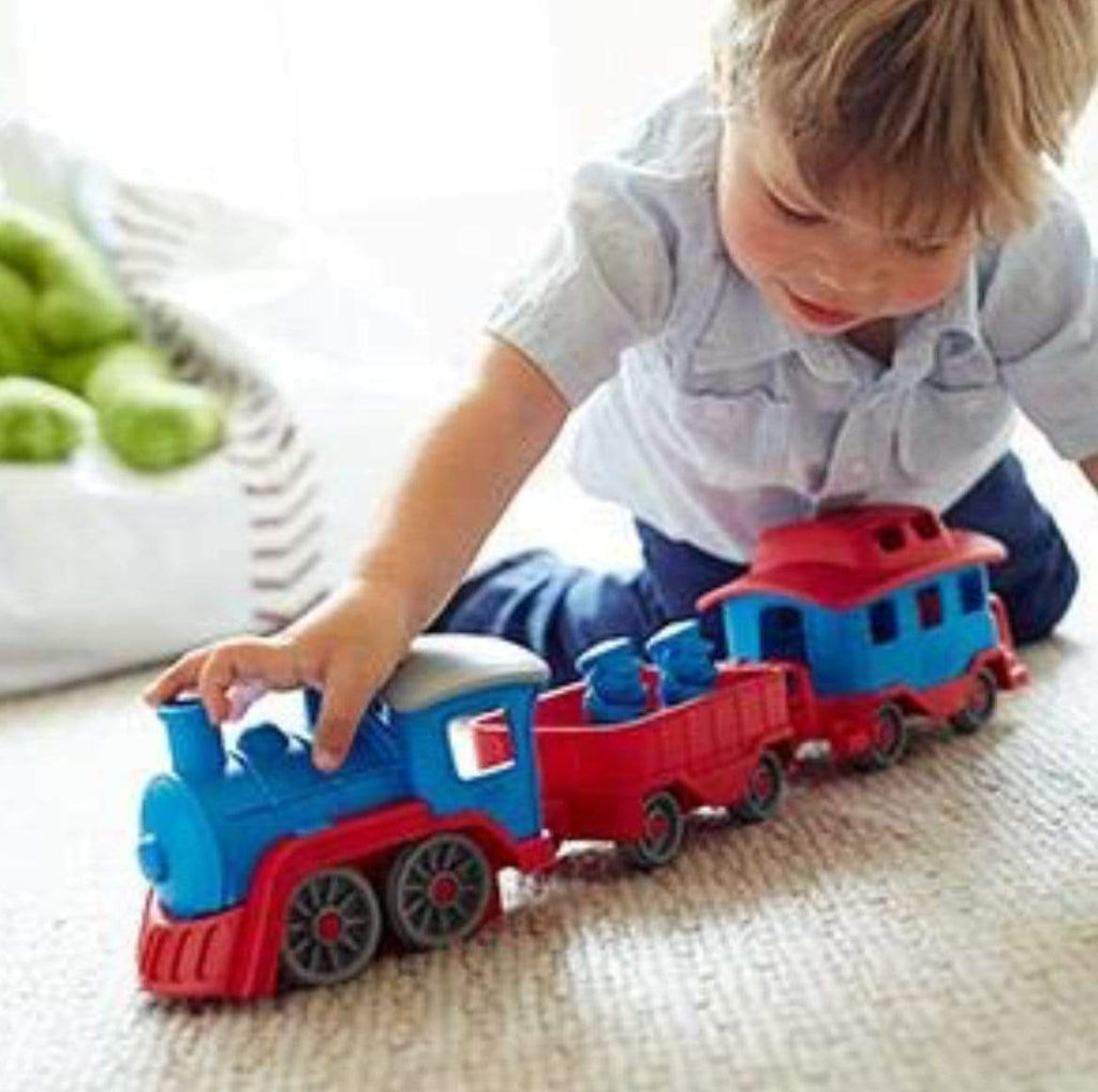 Green Toys 2 Plus Train - Blue