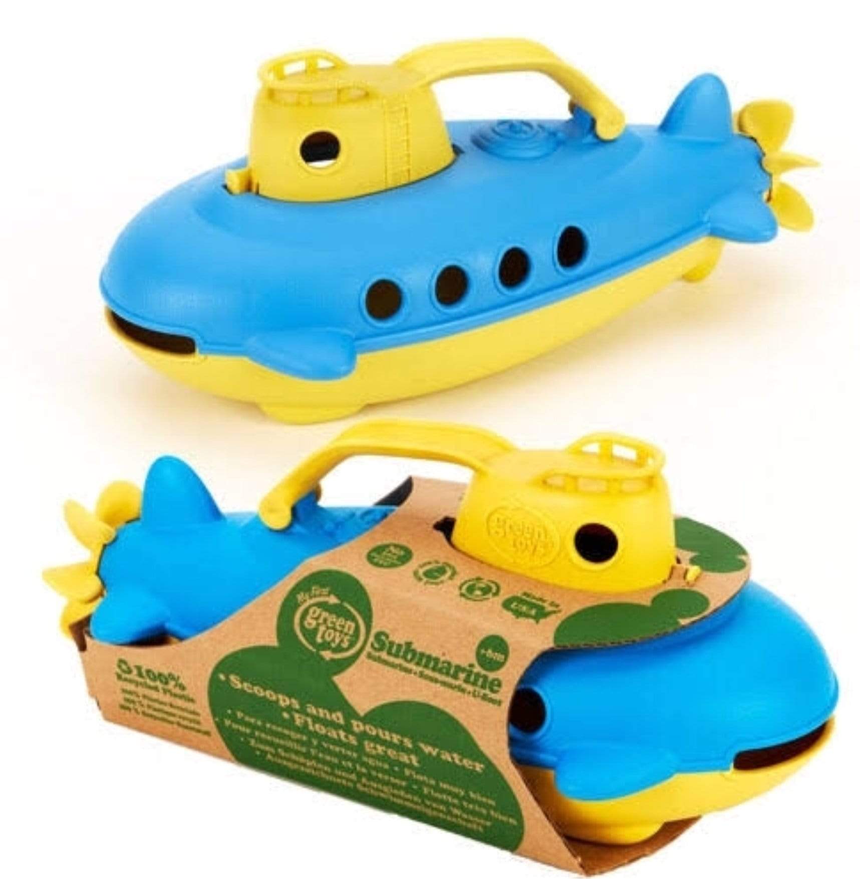 Submarine with Yellow Cabin