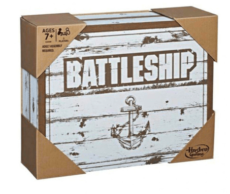 Hasbro 7 Plus Battleship Rustic