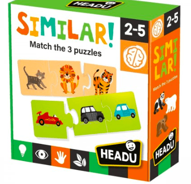 Headu 2 Plus Similar!  3 Pc Puzzles