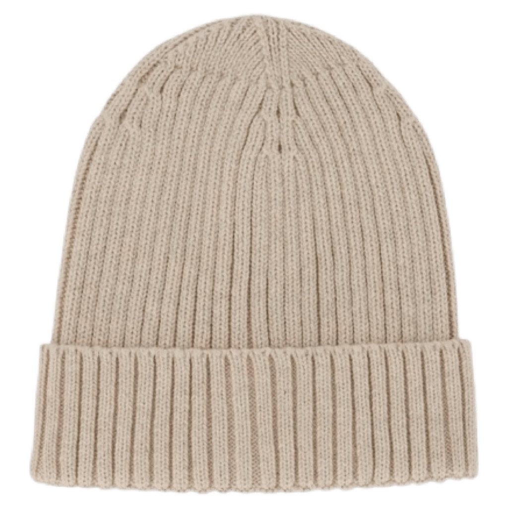 Jamie Kay 0-2 to 2+ Leon Knitted Beanie - Sand Marle