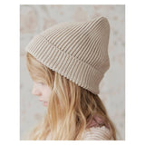 Jamie Kay 0-2 to 2+ Leon Knitted Beanie - Sand Marle