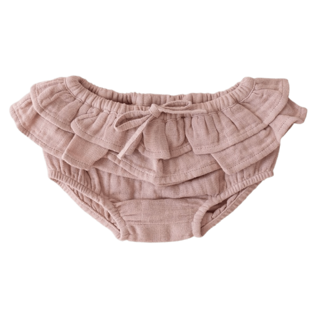 Jamie Kay 0-3 Months to 2 Yrs Muslin Bloomer - Ash Pink