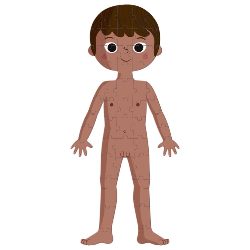 Janod 5 Plus Human Body - 4 Puzzles