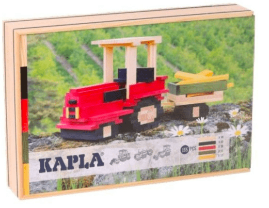 Kapla 4 Plus 155 Pc Tractor Construction Set