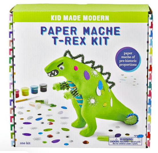 Kid Made Modern 6 Plus Paper Mache T-Rex Kit