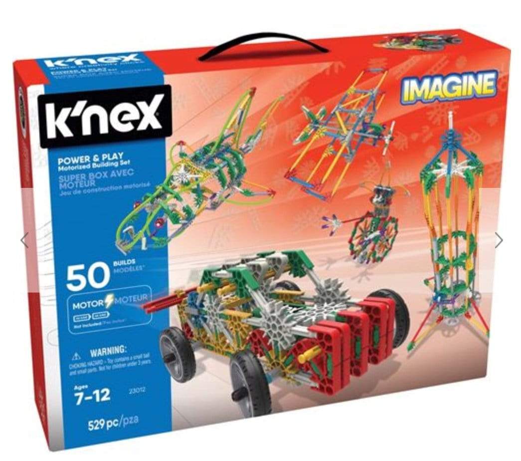 Power and Play 50 Model Motorized Building Set