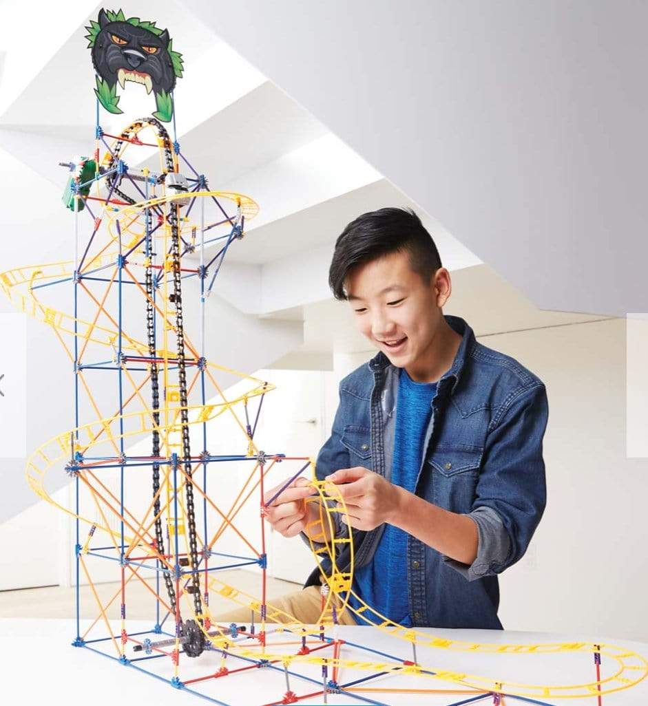 Panther Pursuit Roller Coaster Building Set