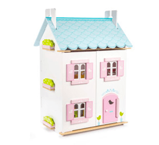 Daisylane Blue Bird Cottage with Furniture