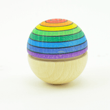 Mader 6 Mths Plus Roly Poly Wiggle Ball Rainbow