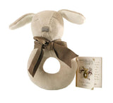 Donut Rattle - Dog Grey
