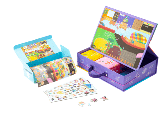 MierEdu 3 Plus Magnetic Puzzle Play Kit - My Community