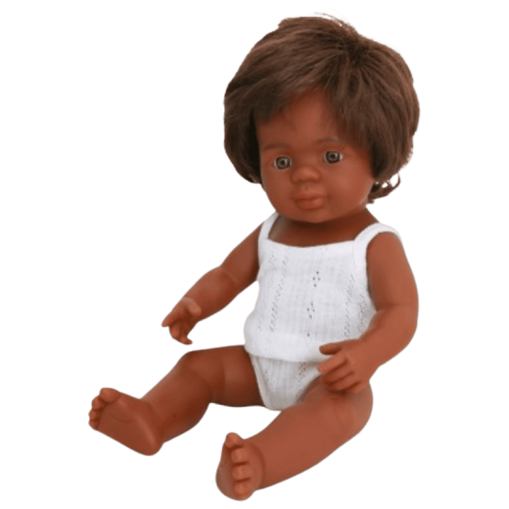 Miniland 18 Mths Plus Baby Doll 38cm - Indigenous Boy
