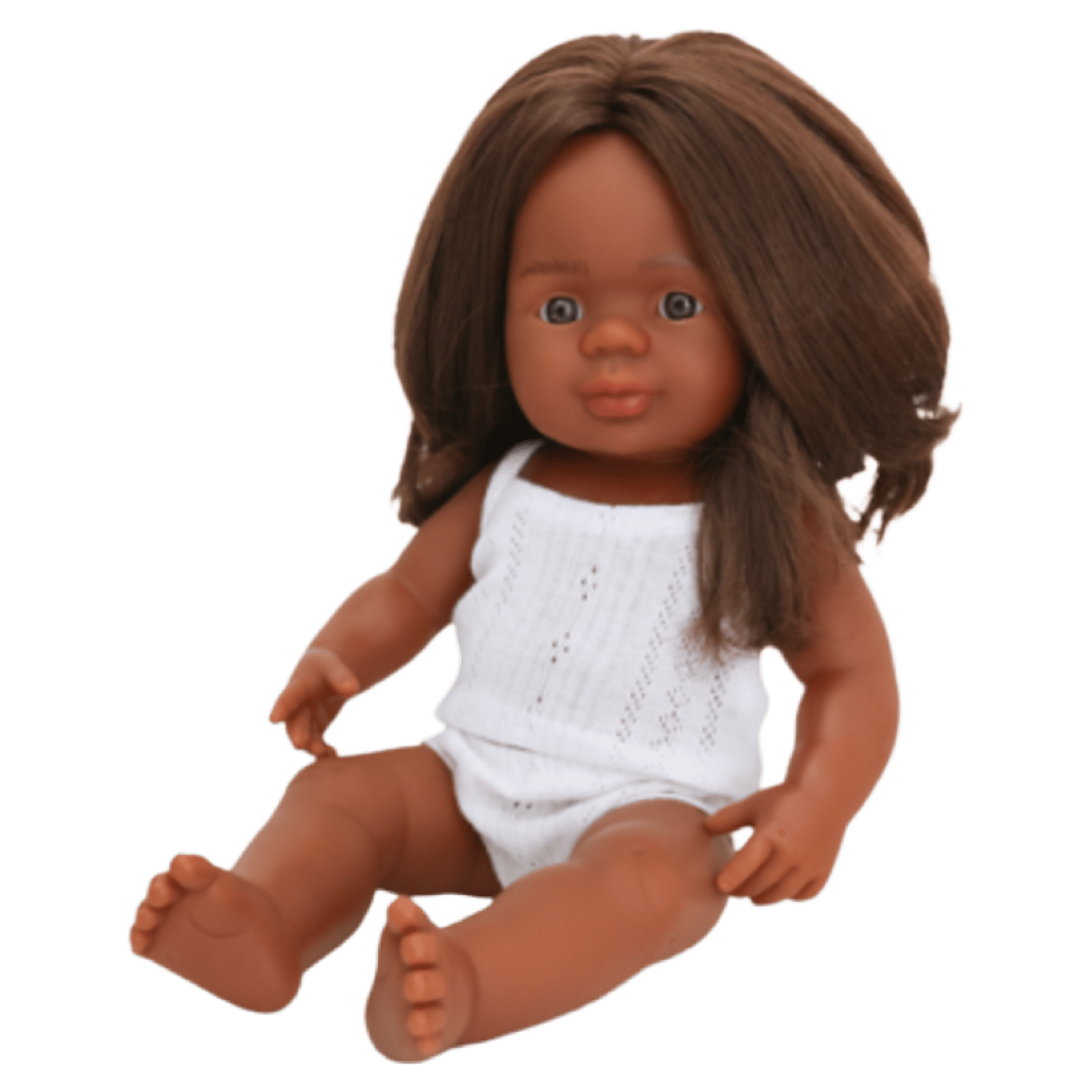 Miniland 18 Mths Plus Baby Doll 38cm - Indigenous Girl