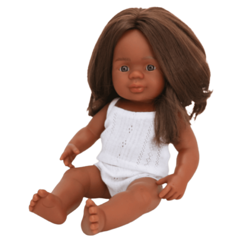 Miniland 18 Mths Plus Baby Doll 38cm - Indigenous Girl