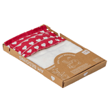 Moover 3 Plus Line Doll's Pram Bedding - Red