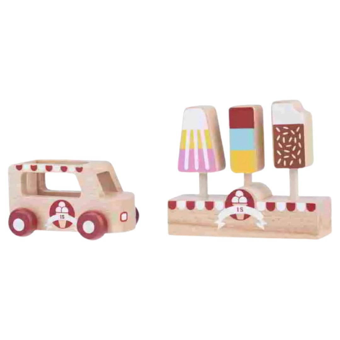 Moover 3 Plus Mini Car Set - Ice Cream Van